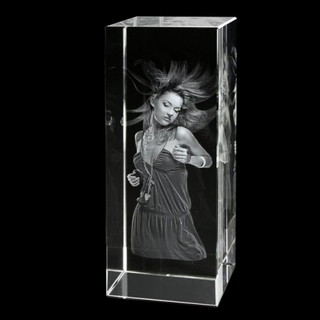 80X200X80mm-Gravure 3D- Bloc vertical -  - Statuettes  Photos, Gravure 3D, Cadeaux personnalisés